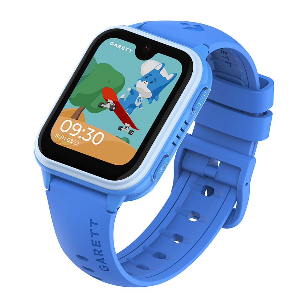 E-shop GARETT Smartwatch kids vibe 4G amoled blue inteligentné hodinky