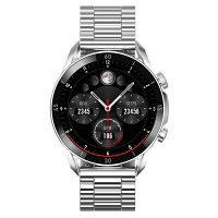 GARETT Smartwatch V10 Silver steel Inteligentné hodinky