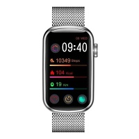 GARETT ELECTRONICS Smartwatch Wave RT strieborná oceľ chytré hodinky