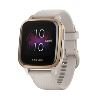 GARMIN GPS Venu Sq Music, RoseGold/Sand Band športové hodinky