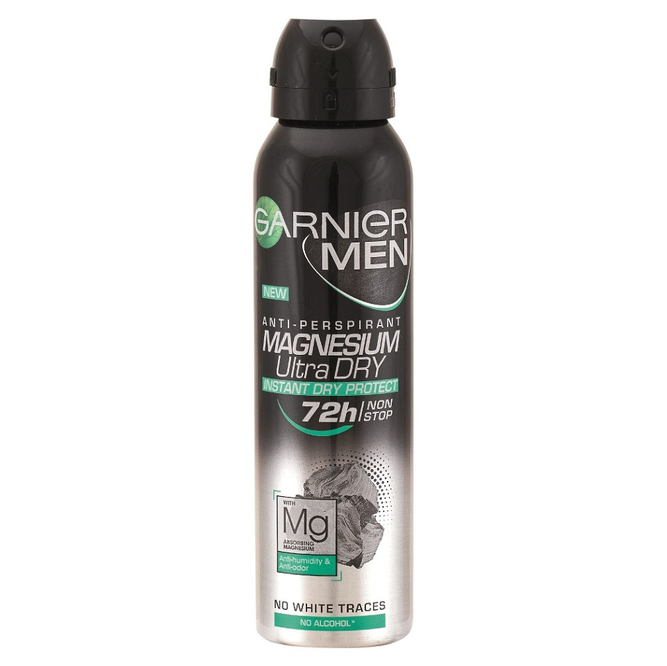 GARNIER Antiperspirant v spreji pre mužov Mineral Ultra Dry 150 ml
