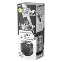 GARNIER Pure Active pleťové sérum AHA + BHA Charcoal Serum 30 ml