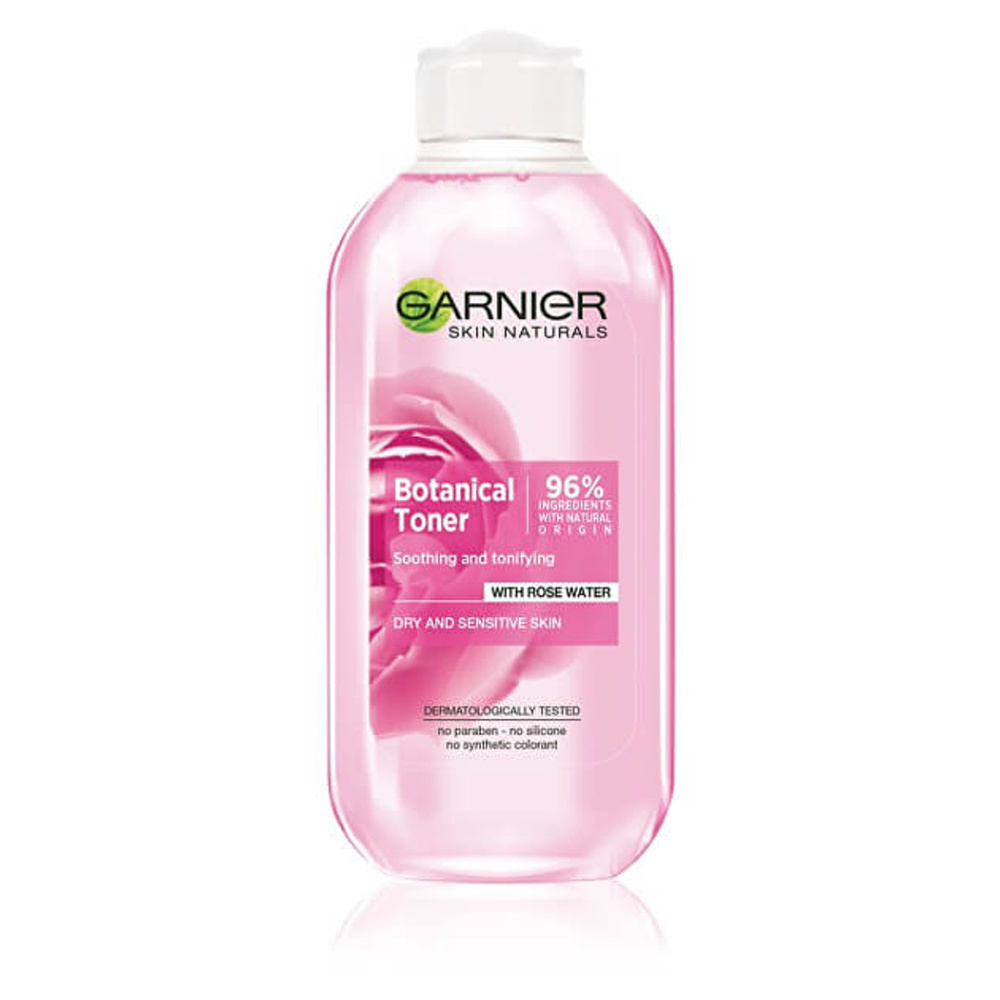GARNIER Skin Naturals Botanical Pre suchú a citlivú pleť tonikum 200 ml