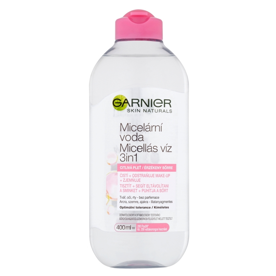 E-shop GARNIER Skin Naturals micelárna voda pre citlivú pleť 400 ml
