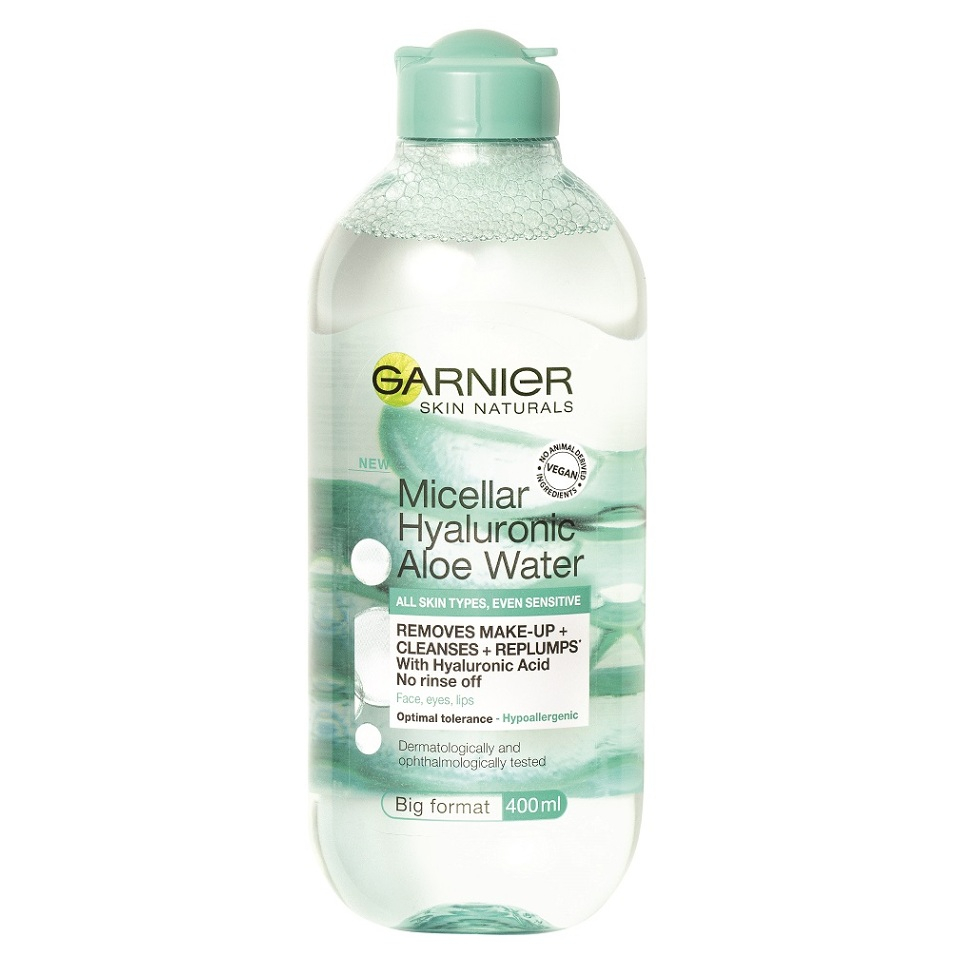 GARNIER Vyplňujúca micelárna voda Hyaluronic Aloe Skin Naturals 400 ml