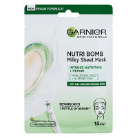 GARNIER Skin Naturals Nutri Bomb Textilná maska s mandľovým mliekom 28 g