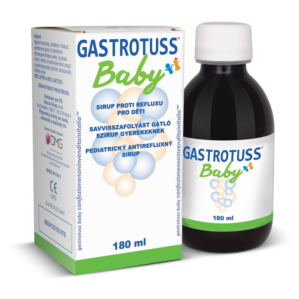 DMG Gastrotuss baby sirup antirefluxný 200 ml kúpite na Mojalekaren.sk