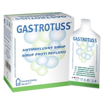 GASTROTUSS Sirup antirefluxný vo vrecúškach 20x 20 ml