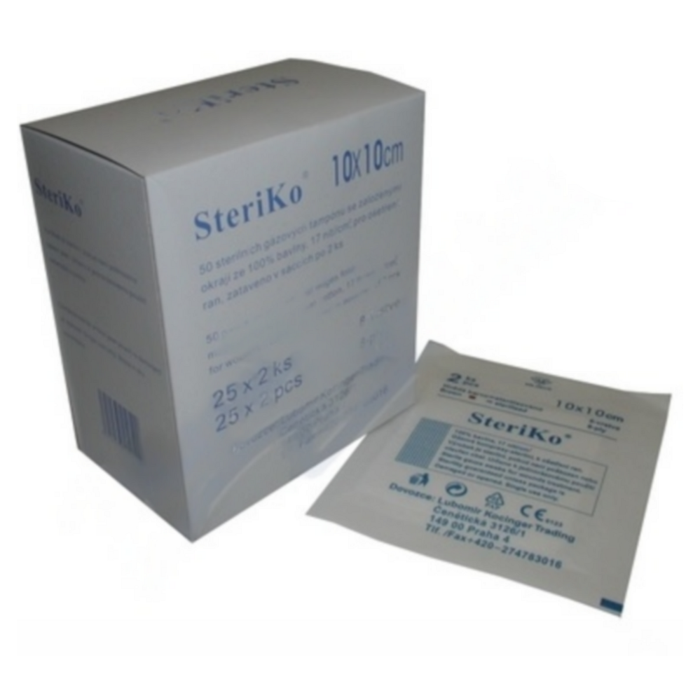 E-shop Gáza kompr.ster.Steriko 10x10/25x2 8 vrstiev