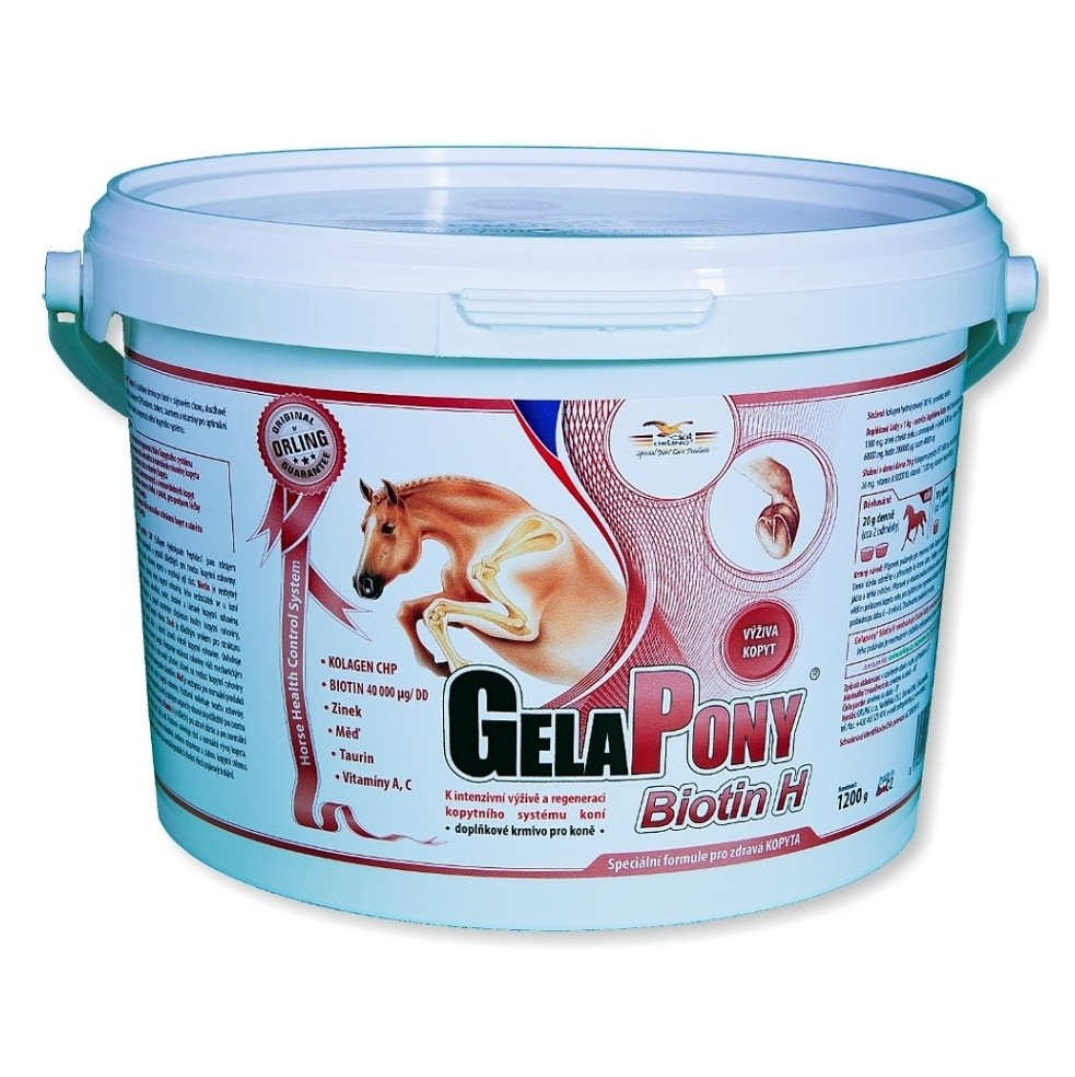 Gelapony Biotín 1,2 kg auv
