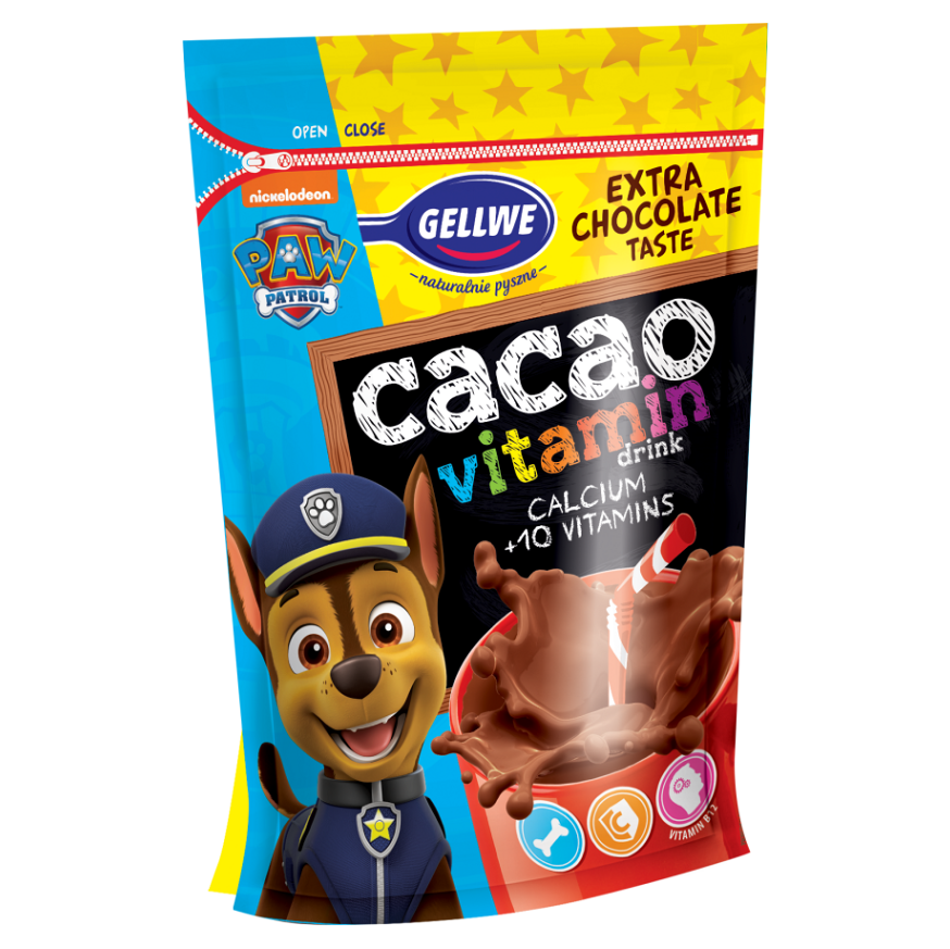 GELLWE Paw Patrol instantný kakaový nápoj 300 g