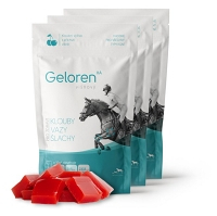CONTIPRO Geloren HA kĺbová výživa pre kone višňová 3x450 g