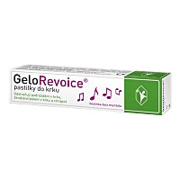 GELOREVOICE Pastilky do krku baza bez mentolu 20 kusov