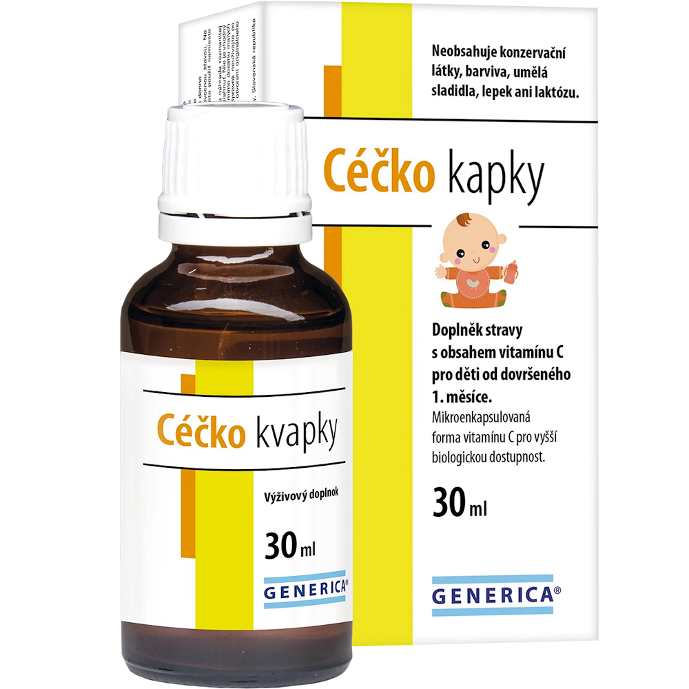 Generica Céčko kvapky pre deti od dovŕšeného 1. mesiaca 30 ml