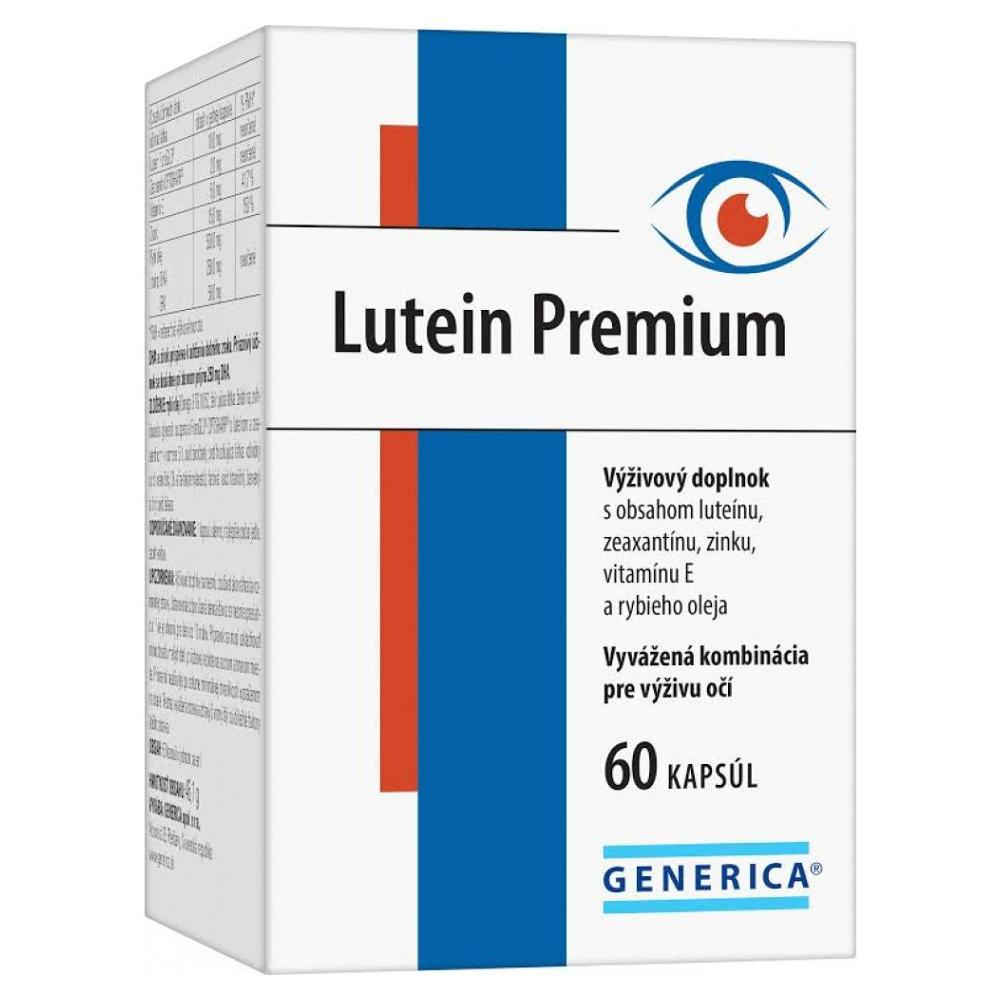 GENERICA Lutein Premium 60 kapsúl kúpite na Mojalekaren.sk