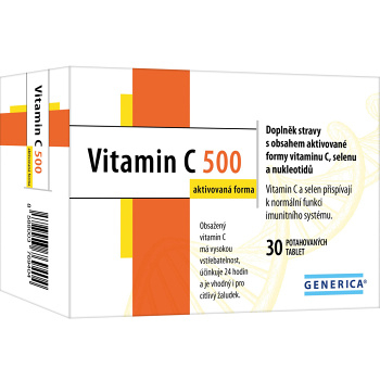 GEN VITAMÍN C 500 mg RETARD 30 tbl.