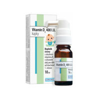 GENERICA Vitamín D3 400 I.U. kvapky 10 ml