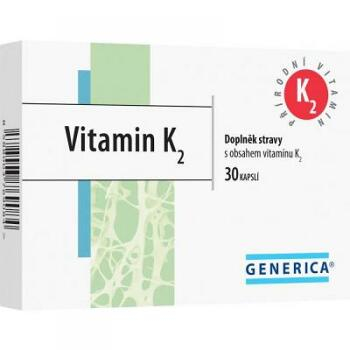 GENERICA Vitamín K2 30 kapsúl