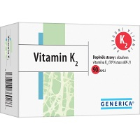 GENERICA Vitamín K2 90 kapsúl