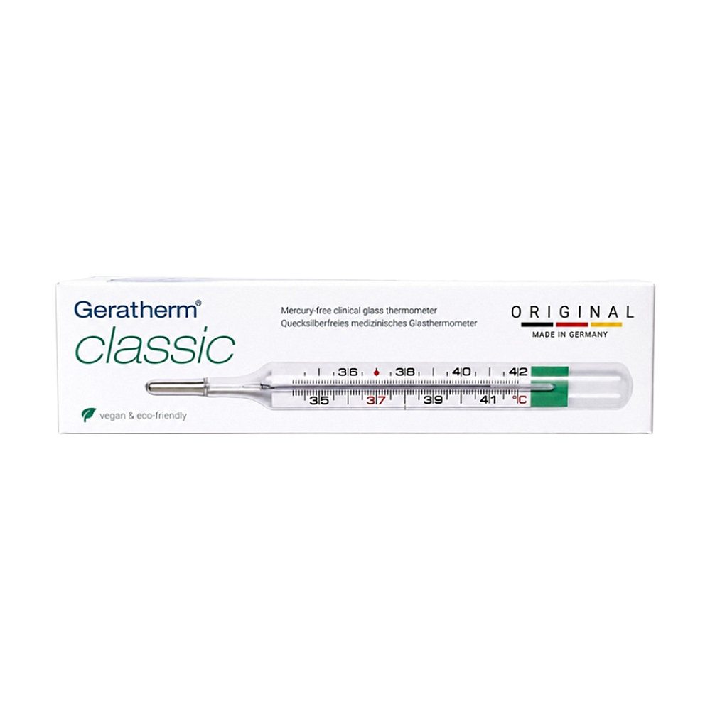 GERATHERM Classic teplomer sklenený bezortuťový