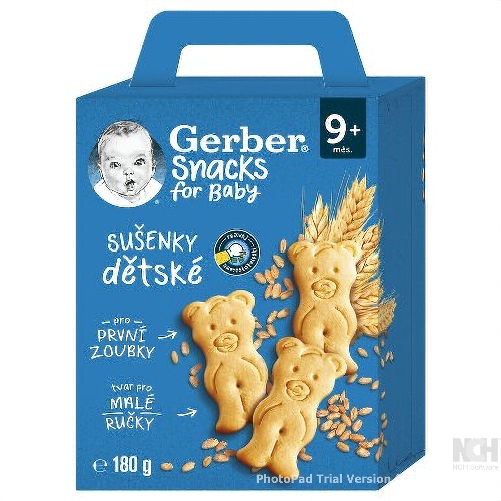GERBER Snacks sušienky 9m+ 180 g kúpite na Mojalekaren.sk