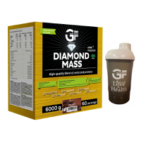 GF NUTRITION Diamond mass čokoláda 6 kg + ŠEJKER 600 ml zadarmo