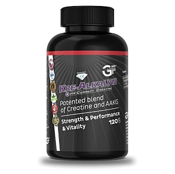 GF NUTRITION Kre-alkalyn + AAKG 120 kapsúl (Monohydrát)
