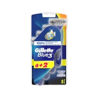 GILLETTE Blue3 holítko 6 + 2 ks