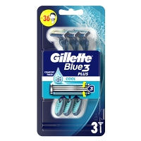 GILLETTE Blue3 Ice Jednorazový holiaci strojček 3 ks