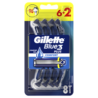 GILLETTE Blue3 holítko 6 + 2 ks