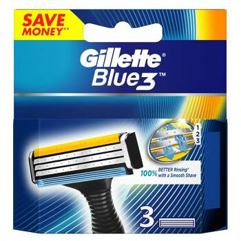 GILLETTE Blue3 náhradné hlavice 3 ks