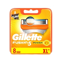 GILLETTE Fusion5 Power Náhradné hlavice pre mužov 8 ks