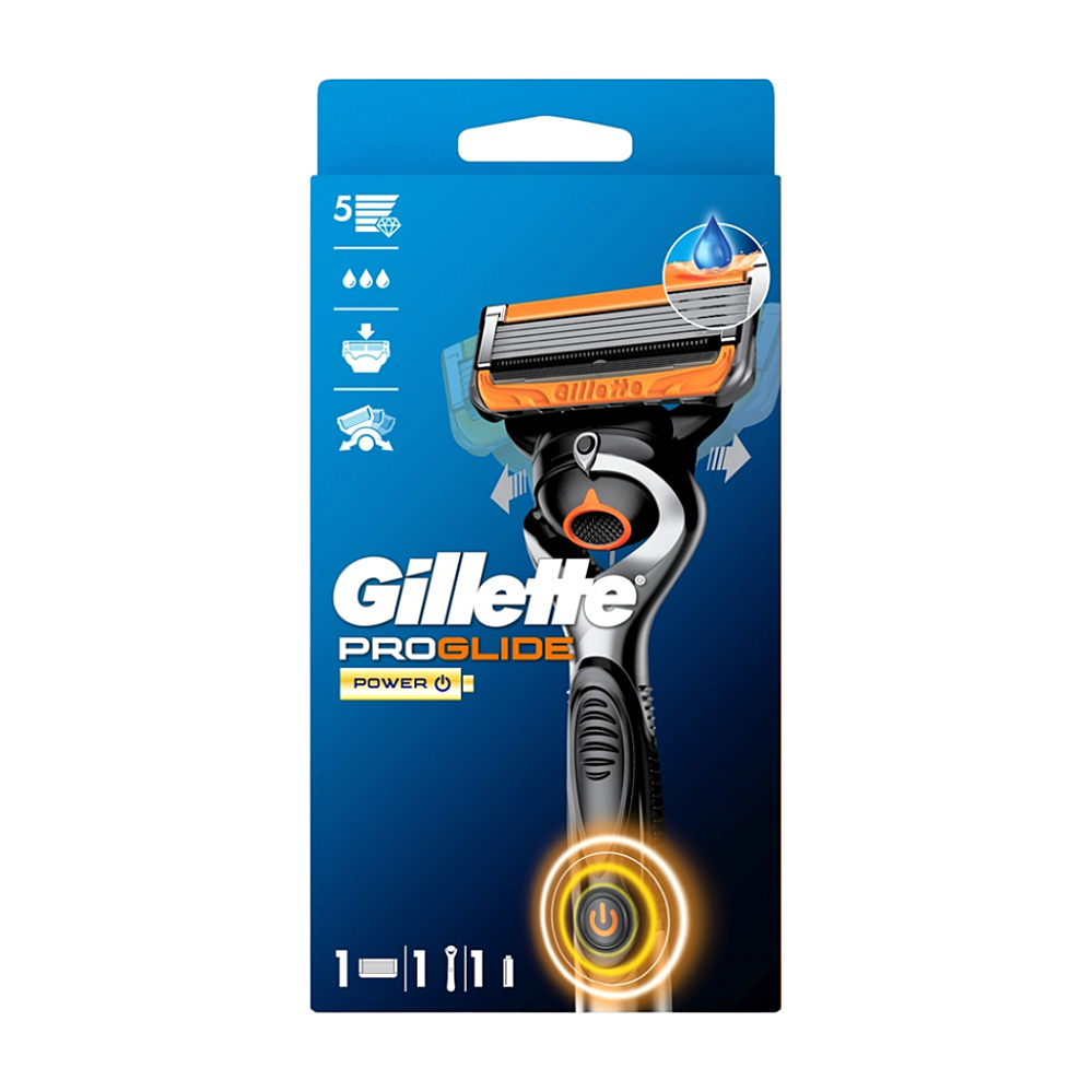 GILLETTE Fusion ProGlide Power Flexball Holiaci strojček + Náhradná hlavica 1 ks