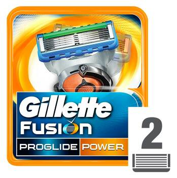 GILLETTE Fusion ProGlide Power náhradné hlavice 2 ks