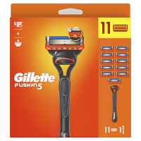 GILLETTE Fusion5 Holiaci strojček + Náhradná hlavica 11 ks