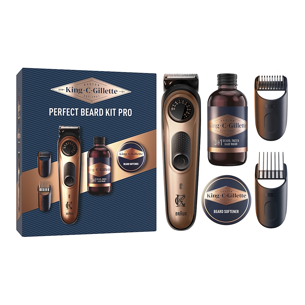 GILLETTE King C Darčekové balenie pre mužov 3 kusy