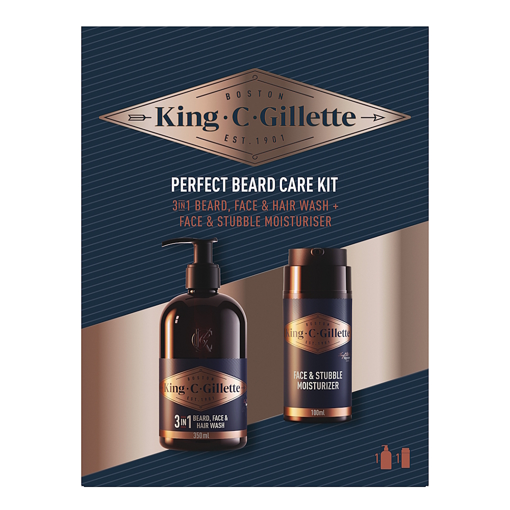 GILLETTE King C Darčekové balenie pre mužov 2 kusy