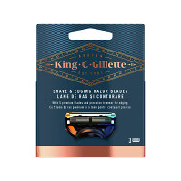 GILLETTE King Shave&Edging Náhradné hlavice 3 ks