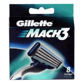 Gillette Mach3 1ks (8 ks Náhradních hlavic)