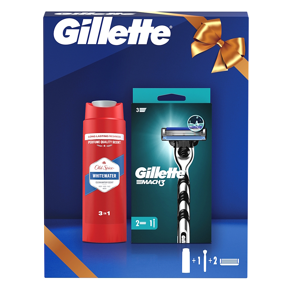 GILLETTE Mach3 Darčekové balenie pre mužov 2 kusy