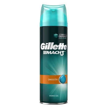 Gillette Mach3 gél na holenie CloseSmooth 200ml