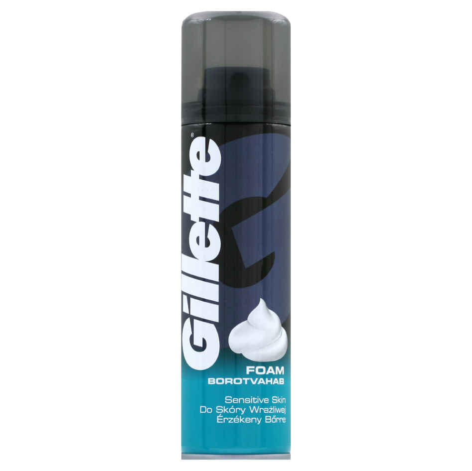 Gillette Shave Foam Sensitive 300ml (Pro citlivou pokožku)