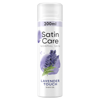 GILLETTE Satin Care Lavender Touch Gél na holenie 200 ml