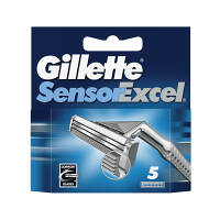 GILLETTE Sensor Excel náhradné hlavice 5 ks