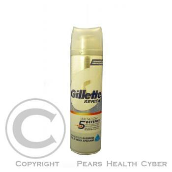 Gillette Series Irritation Shave Gel 200ml (Pro ochranu před podrážděním)