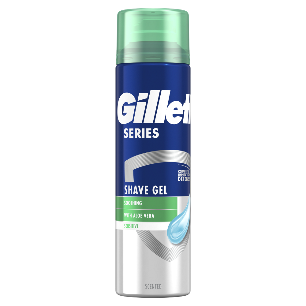 GILLETTE Series Gél na holenie Sensitive 200 ml