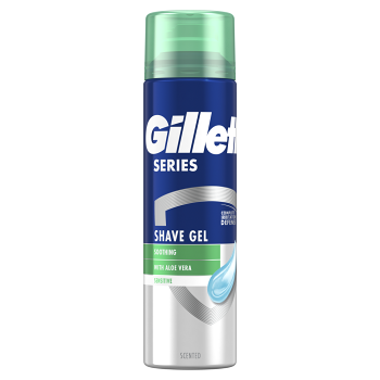 GILLETTE gél na holenie pre citlivú pokožku 200 ml (Peny na holenie)