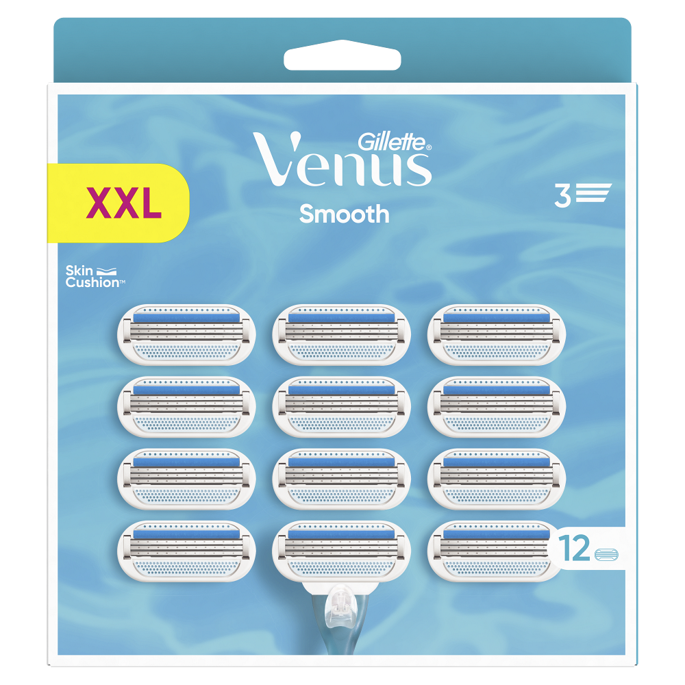 GILLETTE Venus Smooth Náhradné hlavice 12 ks