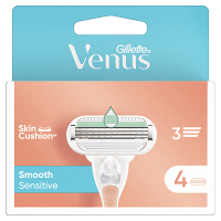 GILLETTE Venus Smooth Sensitive Náhradné hlavice 4 ks