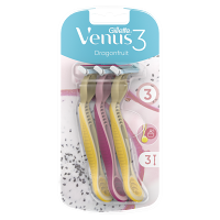GILLETTE Venus3 Dragonfruit Dámske pohotové holiace strojčeky 3 ks